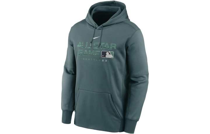 Nike Nike Sweatshirts Men's Cyan Hooded Moderate Other