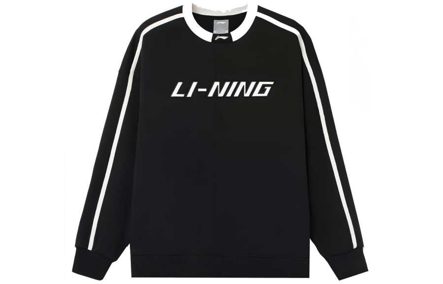 Li-Ning Li Ning Sports Life Collection Sweatshirt Winter Unisex Black