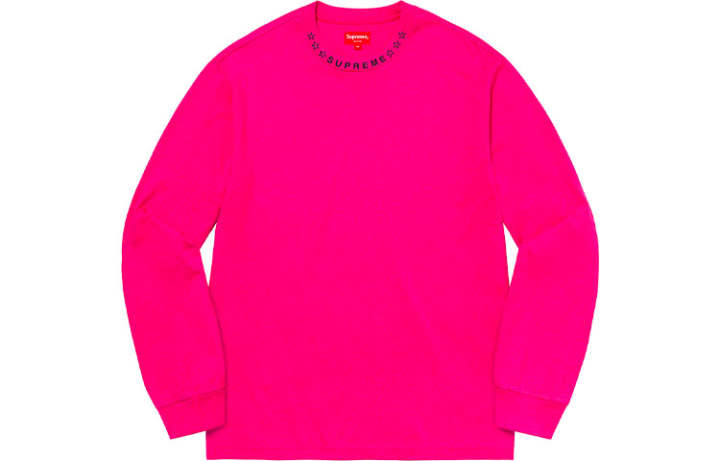 Supreme Supreme Stars Collar L/S Top