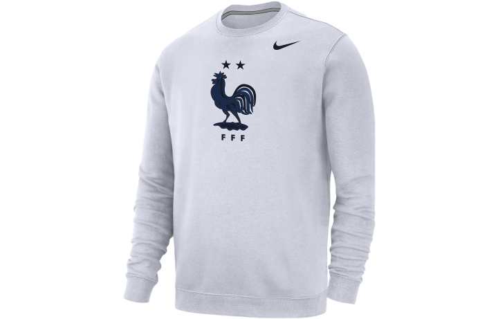 Nike Nike Sweatshirts Men's White Crew Neck Moderate Regular