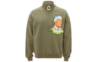 JW Anderson FW21 Sweatshirt Men's Army Green