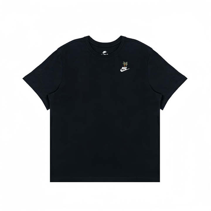 Nike Nike T Shirts Unisex Black Crew Neck Moderate Straight Fit