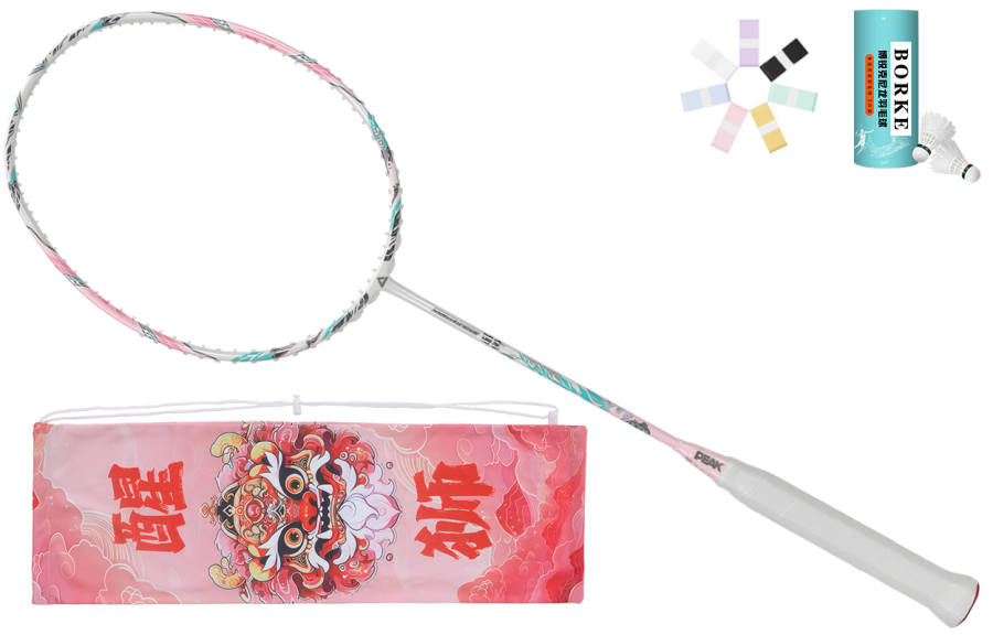 PEAK PEAK Full Carbon Lion Badminton Racket Speed Type Enhanced Swing Speed