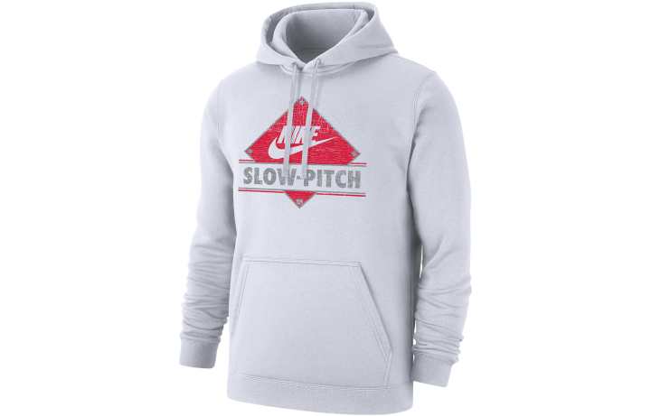 Nike Nike Sweatshirts Men's White Hooded Moderate Regular