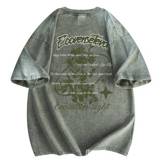 EOOVEN T Shirts Unisex Crew Neck Moderate Heavyweight