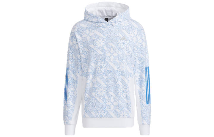 Adidas Adidas Sweatshirts Men's Cerulean Hooded Moderate Regular