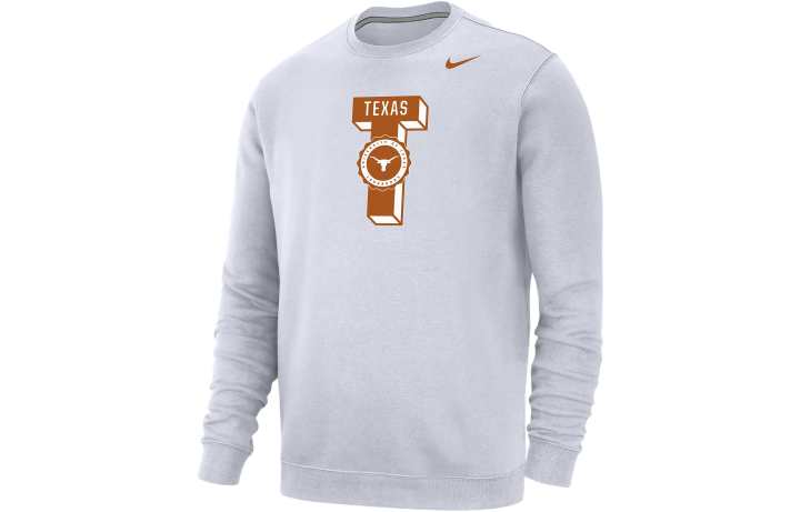 Nike Nike Sweatshirts Men's White Crew Neck Moderate Other