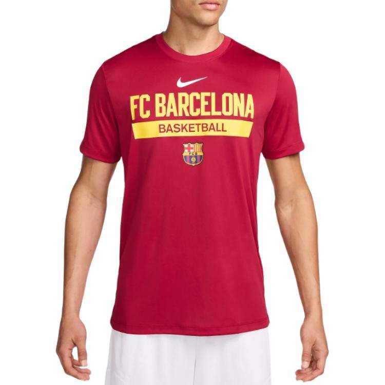 Nike Nike F.C. Barcelona Training T Shirt Men's Noble Red