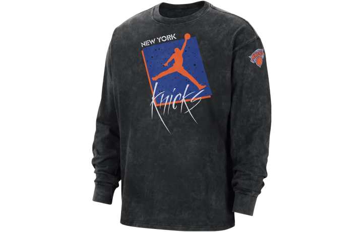 Jordan Jordan Nba New York Knicks Courtside Statement Loose Fit T shirt