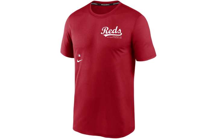 Nike Nike T Shirts Men's Red Crew Neck Moderate Straight Fit
