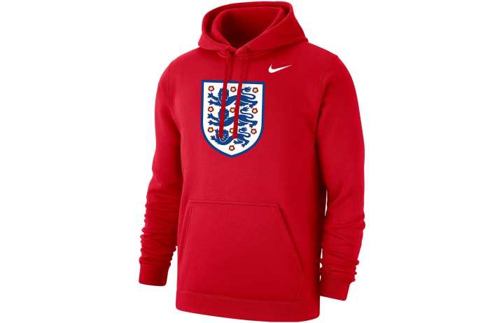 Nike Nike Sweatshirts Men's Red Hooded Moderate Regular