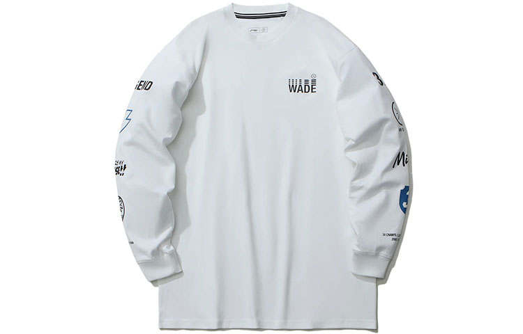 Li-Ning Li Ning Sweatshirt Men's Standard White