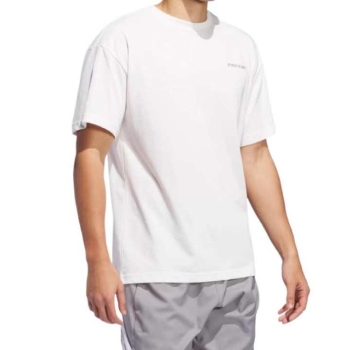 Adidas Adidas SS25 T Shirt Men's Green White