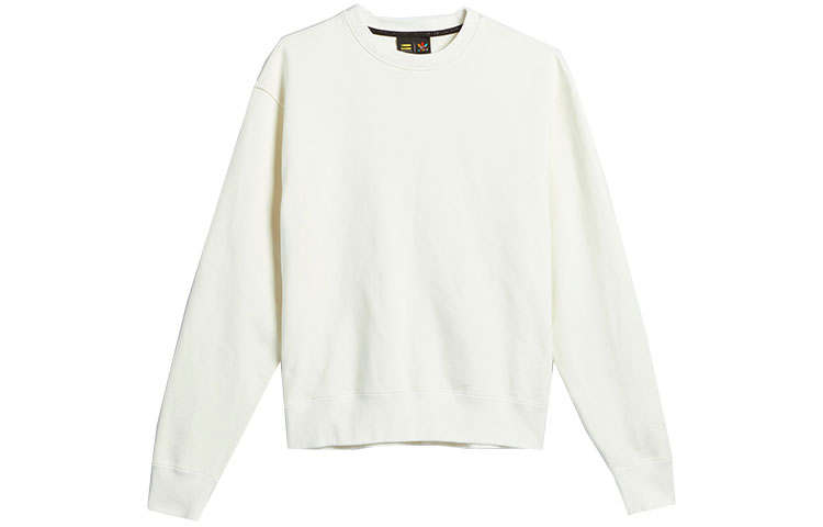 Adidas Originals Sweatshirts Unisex White Crew Neck Moderate Regular