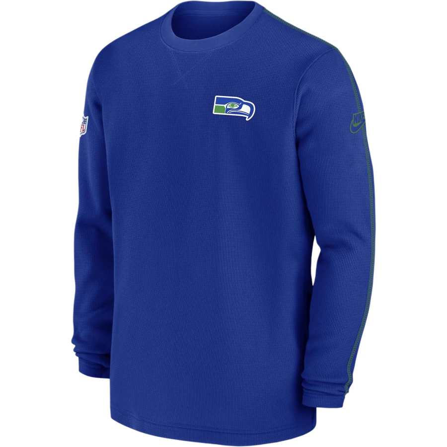 Nike Nike Seattle Seahawks Logo Coach Men’s Nike Nfl Long-Sleeve Top