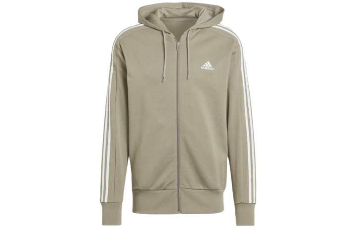 Adidas Adidas Sweatshirts Men's Silver Pebble Hooded Moderate Regular