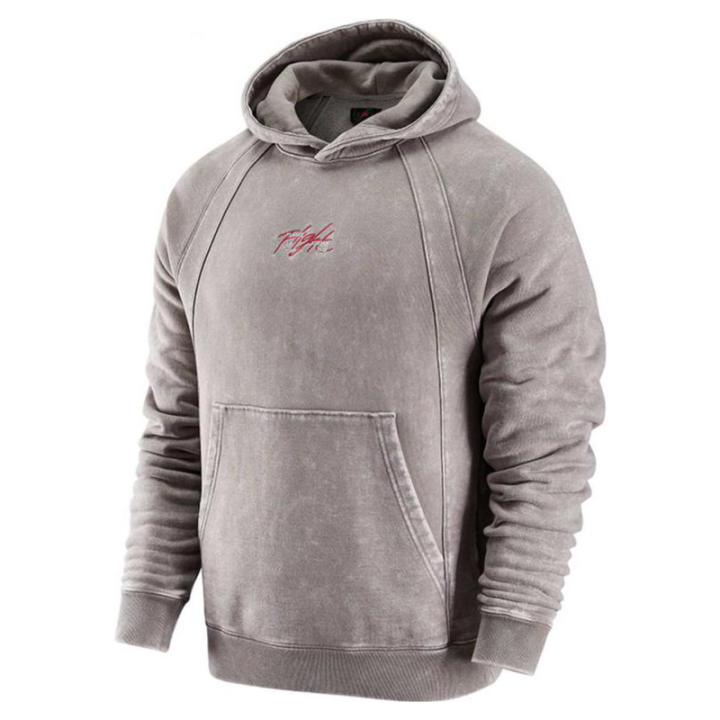 Jordan Jordan Sweatshirts Men's Gray Hooded Moderate Regular
