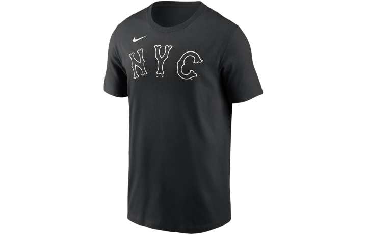 Nike Nike X MLB T Shirts Men's Black Crew Neck Moderate Straight Fit