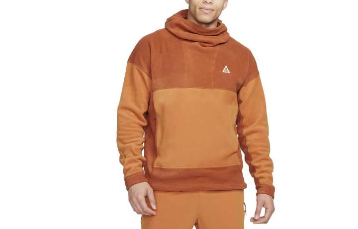 Nike Nike ACG THERMA FIT Sweatshirts Men's Orange Hooded Moderate Other