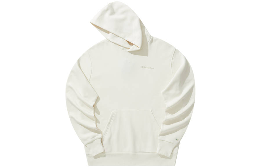 Champion Rochester Collection, Embroidery Logo Minimalist Style Athleisure Fleece Lined Hood Sweatshirt Europe Version