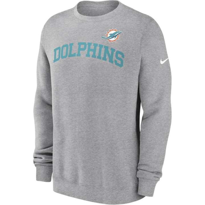 Nike Nike Miami Dolphins Club Men's Nike Nfl Pullover Crew