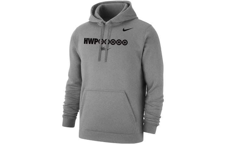 Nike Nike Sweatshirts Men's Gray Hooded Moderate Regular