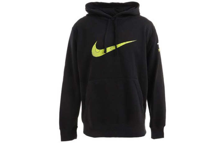 Nike Nike Sweatshirts Men's Black Hooded Moderate Regular