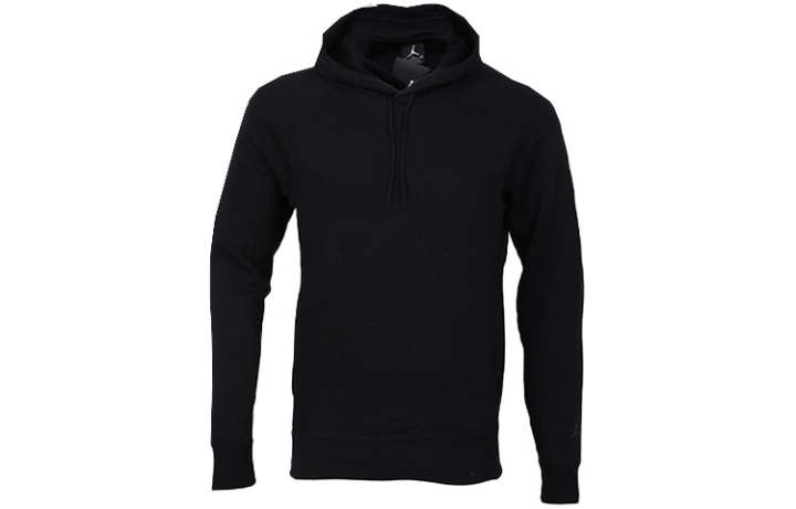 Jordan Jordan Sweatshirts Men's Black Hooded Moderate Regular