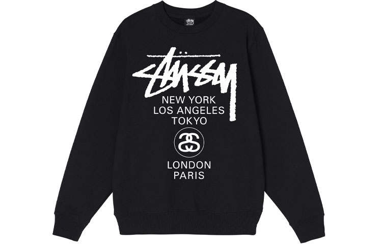 Stussy World Tour Crewneck