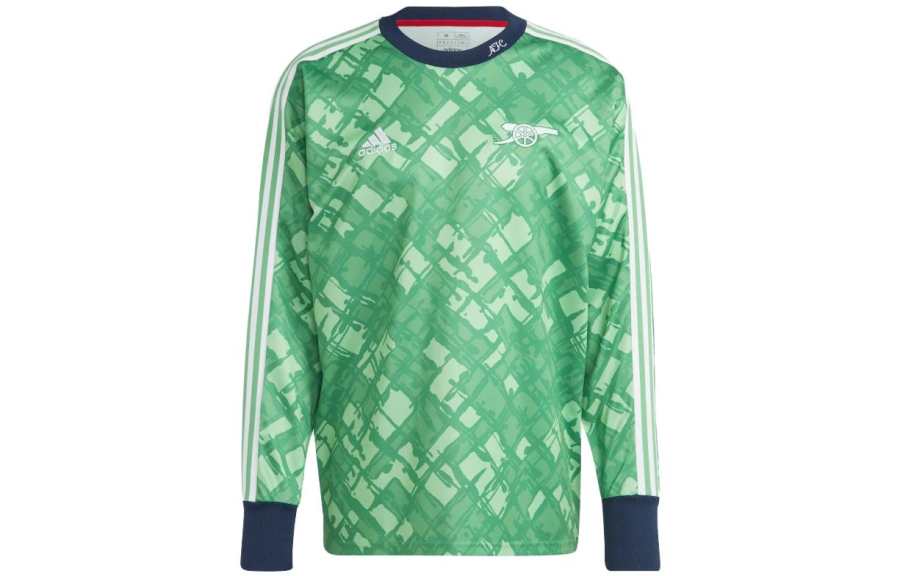 Adidas Adidas Sweatshirts Men's Green Crew Neck Moderate Regular