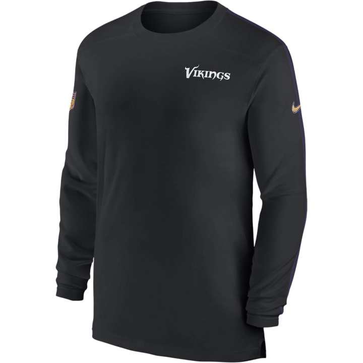 Nike Nike Minnesota Vikings Sideline Coach Men's Nike Dri-FIT Nfl Long-Sleeve Top