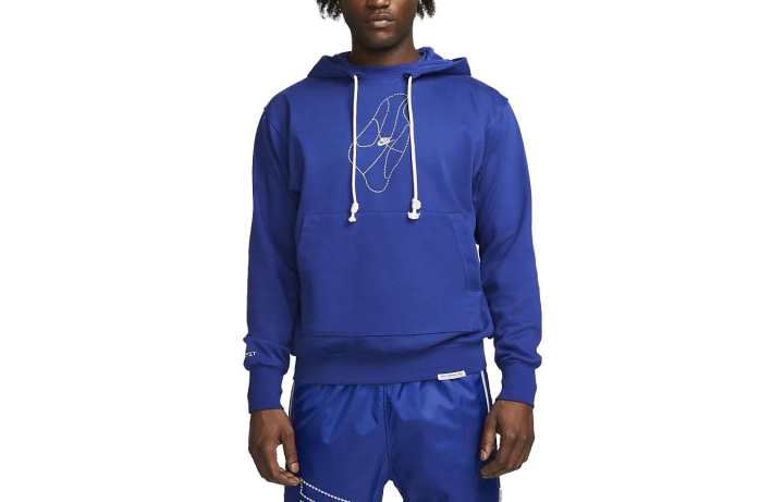 Nike Nike Standard Issue Basketball Pullover Dri Fit Loose Fit Hoodie