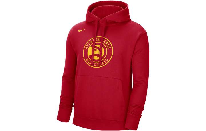 Nike Nike Nba Atlanta Hawks Essential Fleece Loose Fit Hoodie