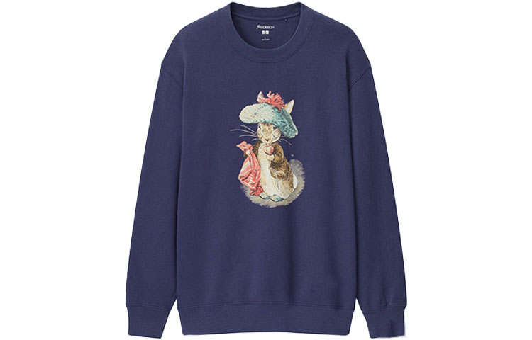 UNIQLO x Jw W Anderson Sweatshirt Men's Dark Blue