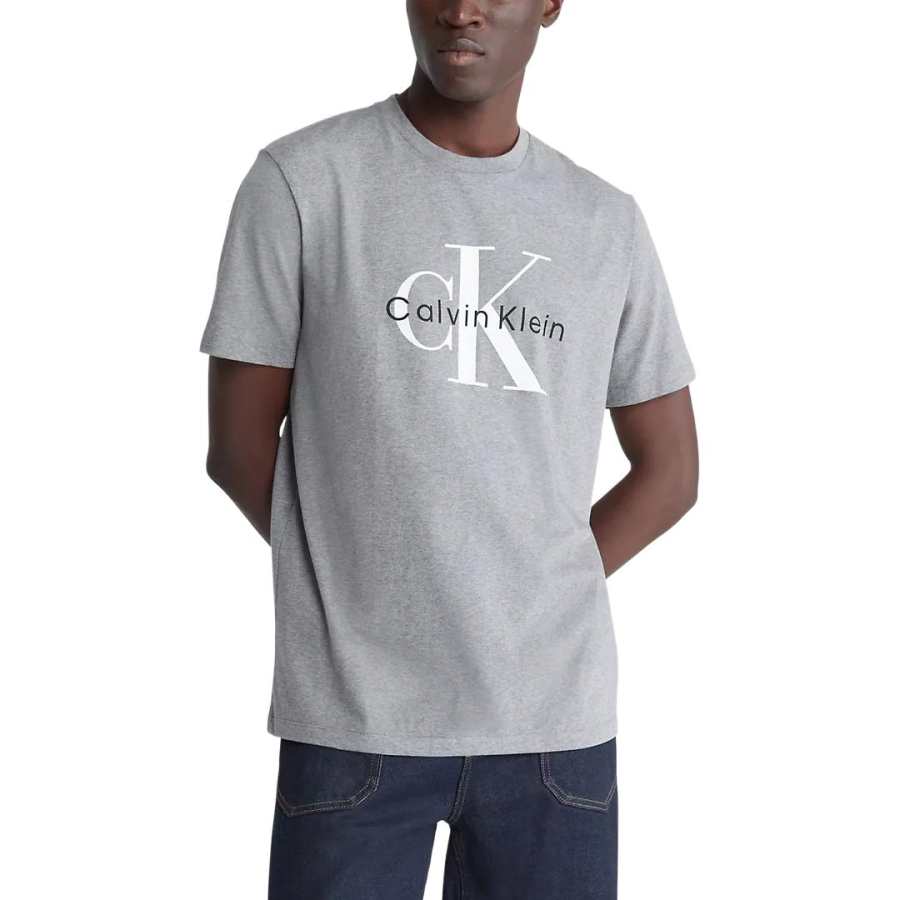 CALVIN KLEIN T Shirt Men's Gray