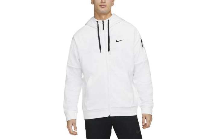 Nike Nike Sweatshirts Men's White Hooded Moderate Regular