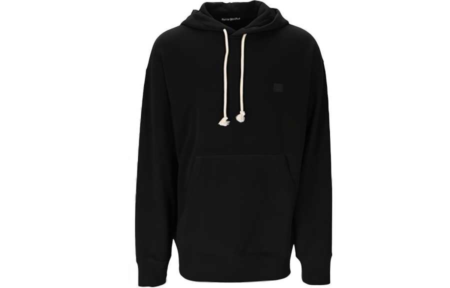 Acne Studios Acne Studios Face Patch Drawstring Hoodie