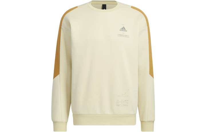 Adidas Adidas Sweatshirts Men's Apricot Crew Neck Moderate Other