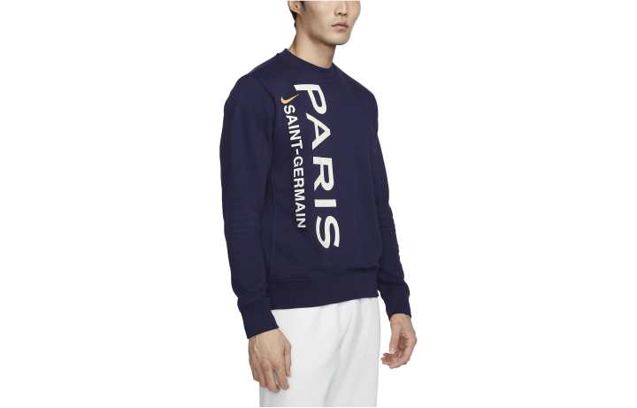 Nike Nike Sweatshirts Men's Blue Crew Neck Moderate Other
