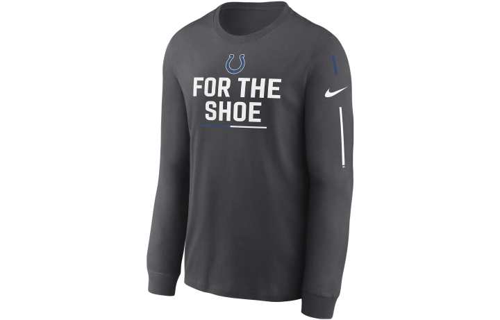 Nike Nike Sweatshirts Men's Dark Gray Crew Neck Moderate Regular