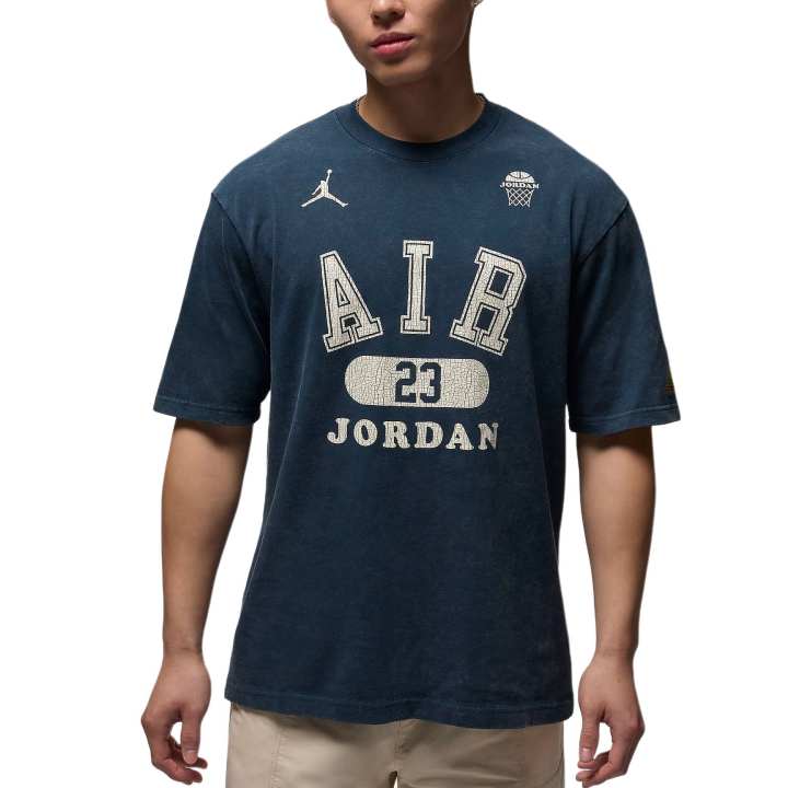 Jordan Jordan GREATNESS 1985 T Shirt Men's Arsenal Marine Blue