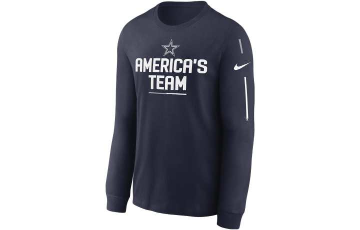 Nike Nike Sweatshirts Men's Blue Crew Neck Moderate Regular