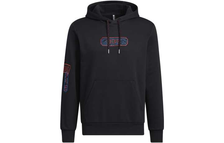 Adidas Adidas Sweatshirts Men's Black Hooded Moderate Other