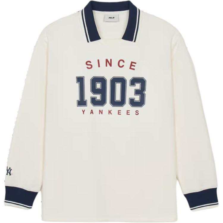 MLB New York Yankees T Shirt Unisex Cream