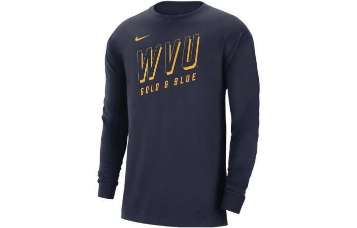 Nike Nike Sweatshirts Men's Navy Blue Crew Neck Moderate Regular