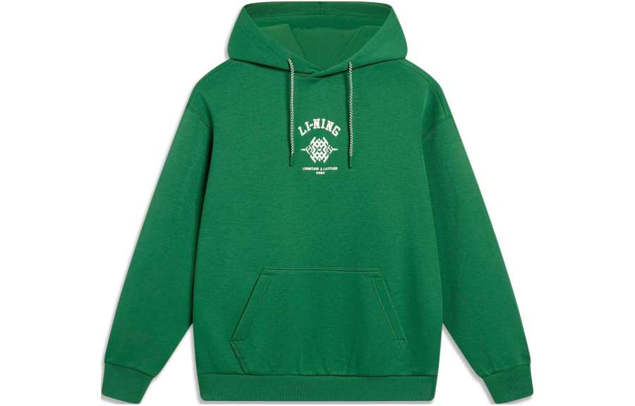 Li-Ning Li Ning Sports Life Collection Sweatshirt Men's Cool Pine Green