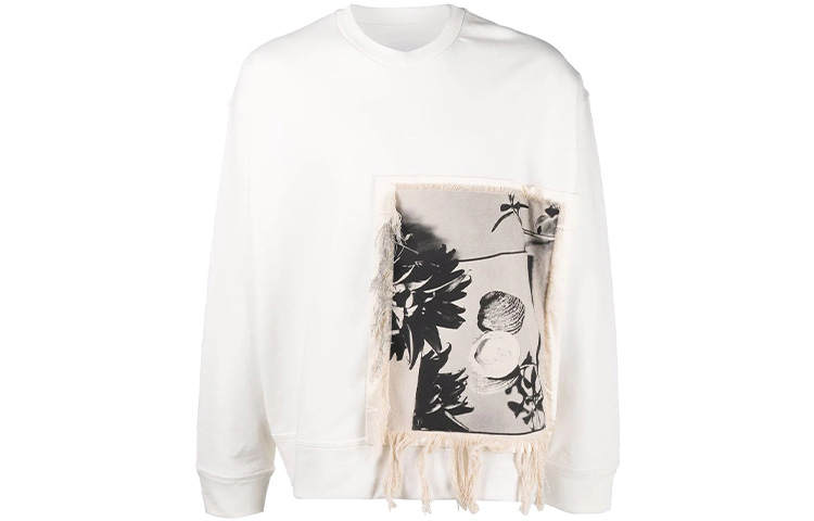 JIL SANDER JIL SANDER Sweatshirts Men's White Crew Neck Moderate Regular