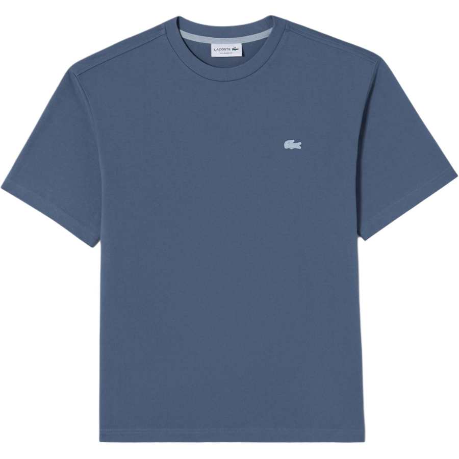 LACOSTE T Shirts Men's Blue Crew Neck