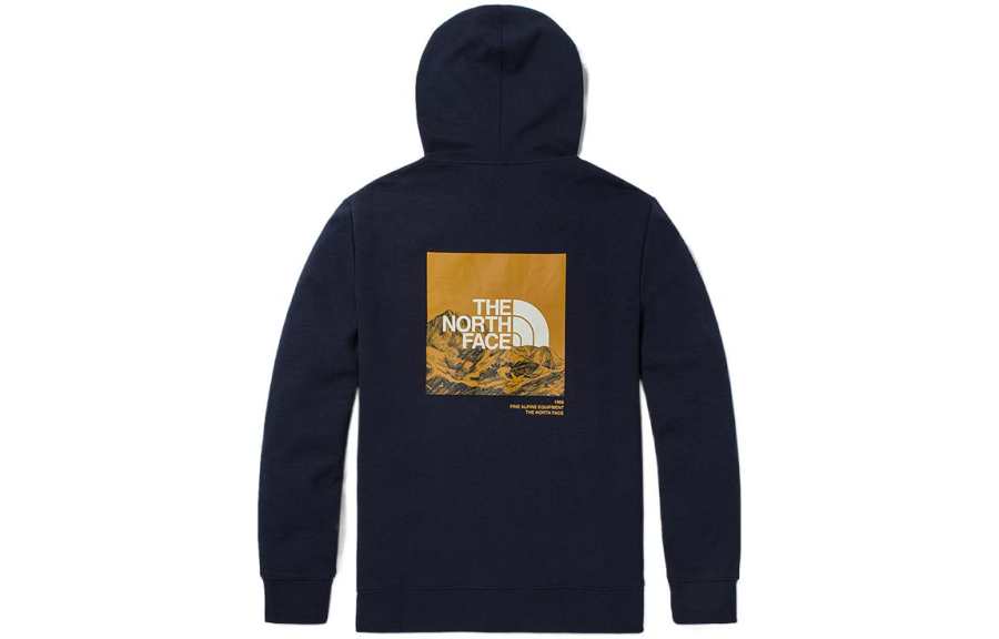 THE NORTH FACE Sweatshirts Unisex Blue Lapel Moderate