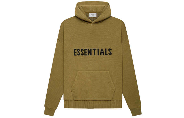 Fear Of God Essentials Knit Pullover Hoodie
